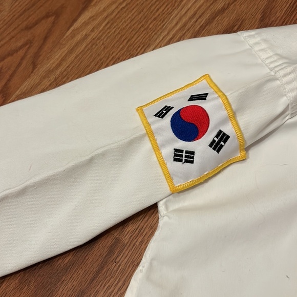 Martial Arts US Worldclass Taekwondo Gi Dobok Top Sang Moo Sa Men's Size 2 - Picture 4 of 11
